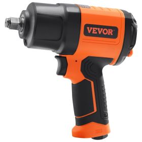 VEVOR Air Impact Wrench 1/2" Square Drive 1400ft-lb Nut-busting Torque 90-120PSI