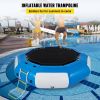 10Ft Diameter Inflatable Water Trampoline Bounce Swim Platform Lake Toy