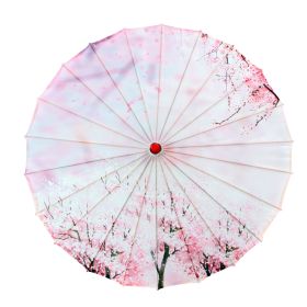 Ancient Style Oil Paper Silk Umbrella Chinese Style (Option: 31 Style-56CM)