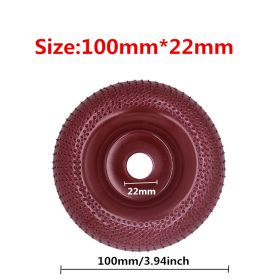 Hard Round Grinding Wheels For Angle Grinders (Option: J)