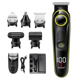 Electric Hair Clipper Household Multifunctional Electric Hair Clipper (Option: 1style-USB)