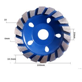 Ground Corner Grinding Wheel Disc Edge Polishing And Grinding Disc Thickened (Option: C)