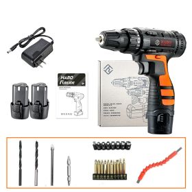 12V Lithium Electric Drill Rechargeable Multifunctional Household Electric Screwdriver (Option: 6A)