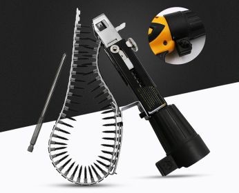 Chain Belt Screw Nail Gun Head Nail Gun Electric Screw (Option: Chain belt screw gun head)