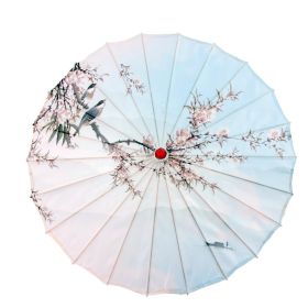 Ancient Style Oil Paper Silk Umbrella Chinese Style (Option: 12 Style-56CM)