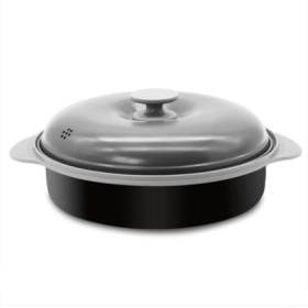 Home Steam Box Bowl Steamer Treasure (Color: Grey)