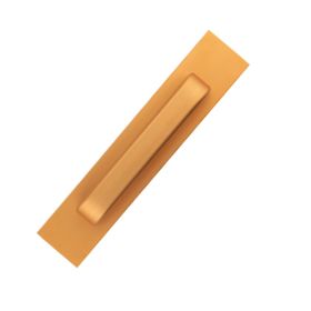 Aluminum Alloy Door Handle Simple Punch-free (Option: Golden Without Hole)