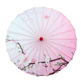 Ancient Style Oil Paper Silk Umbrella Chinese Style (Option: 25 Style-56CM)