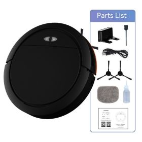 Intelligent Cleaning Robot Automatic APP Control With Voice (Option: Black English Without Logo)