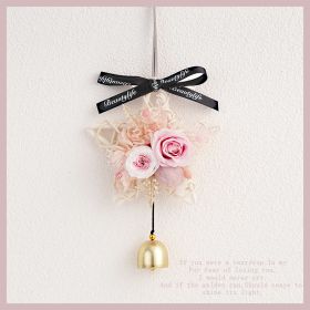 Preserved Flower DIY Creative Car (Option: CL014 Pink 2 Suit)