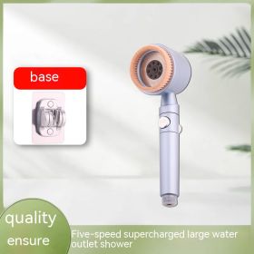 Filter Skin Care Supercharged Shower Head (Option: Glacier Blue 4 Suit)