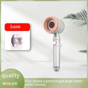 Filter Skin Care Supercharged Shower Head (Option: Fir Green 4 Suit)