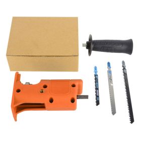 Multifunctional Cutting Machine For Electric Drill To Electric Saw (Color: Orange)