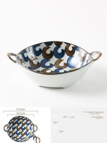 Ceramic Tableware High Value Large Ramen Bowl (Option: 7.5half circle)