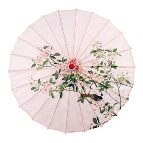 Ancient Style Oil Paper Silk Umbrella Chinese Style (Option: 28 Style-56CM)