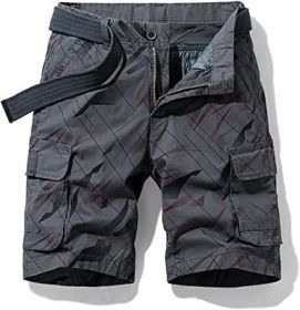 Men's Casual Sports Shorts Quick Dry Fashion Fit Twill Cargo Shorts Shorts with Pockets (Color: PA2-L)