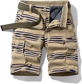 Men's Casual Sports Shorts Quick Dry Fashion Fit Twill Cargo Shorts Shorts with Pockets (Color: PA7-XXL)