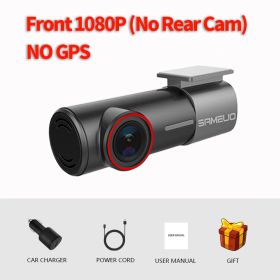 Dash cam front and Rear 1944P Car DVR camera dash auto video Recorder dashcam night vision app 24H Parking Car Camera for cars (Color Name: Front 1080P)