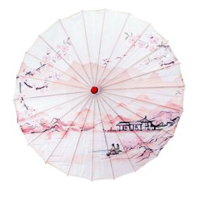 Ancient Style Oil Paper Silk Umbrella Chinese Style (Option: 29 Style-56CM)