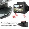 HD Car Video Recorder 2 Lens Hidden Car Driving Dash Cam 3.0inch IPS Camera Recorder Night Vision G-sensor Loop Recording Dvr