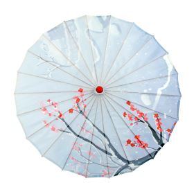 Ancient Style Oil Paper Silk Umbrella Chinese Style (Option: 23 Style-56CM)