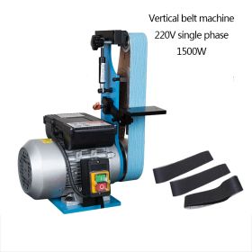 Small Vertical Sanding Belt Machine Electric Burr Woodworking Grinding Polishing Machine Knife Sharpening Tool (Option: 915A 220V-UK)