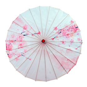 Ancient Style Oil Paper Silk Umbrella Chinese Style (Option: 7 Style-56CM)