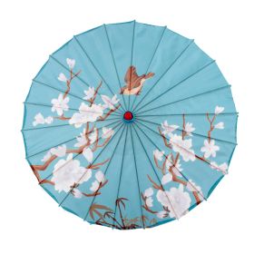 Ancient Style Oil Paper Silk Umbrella Chinese Style (Option: 15 Style-56CM)